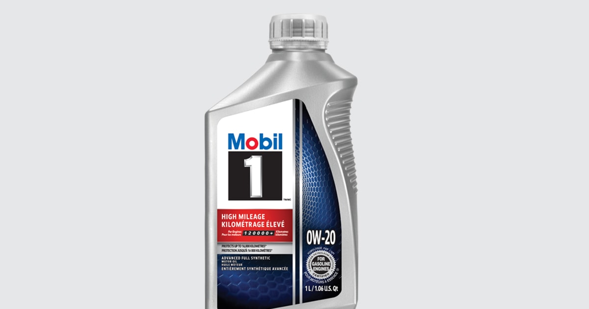 Mobil 1™ High Mileage 0W-20