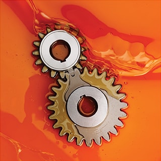 Gear lubricant orange Gear lubricant orange