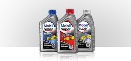 The lineup of Mobil Super™ motor oils