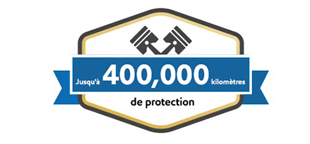 Jusqu'à 400000 kilomètres de protection