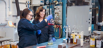 mobil services pentane insolubles in lab