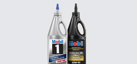 Two bottles of gear lubricants standing next to each otherhttps://www.mobil.com/en/lubricants/for-personal-vehicles/our-products